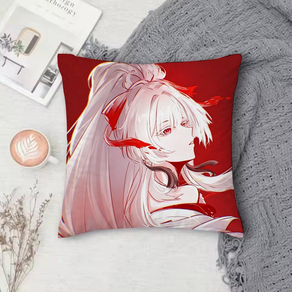 H-Hiyuki W-Wuthering W-Waves Pillow Case Pattern Printed Pillowcase For Living Room Sofa Cushion Cover