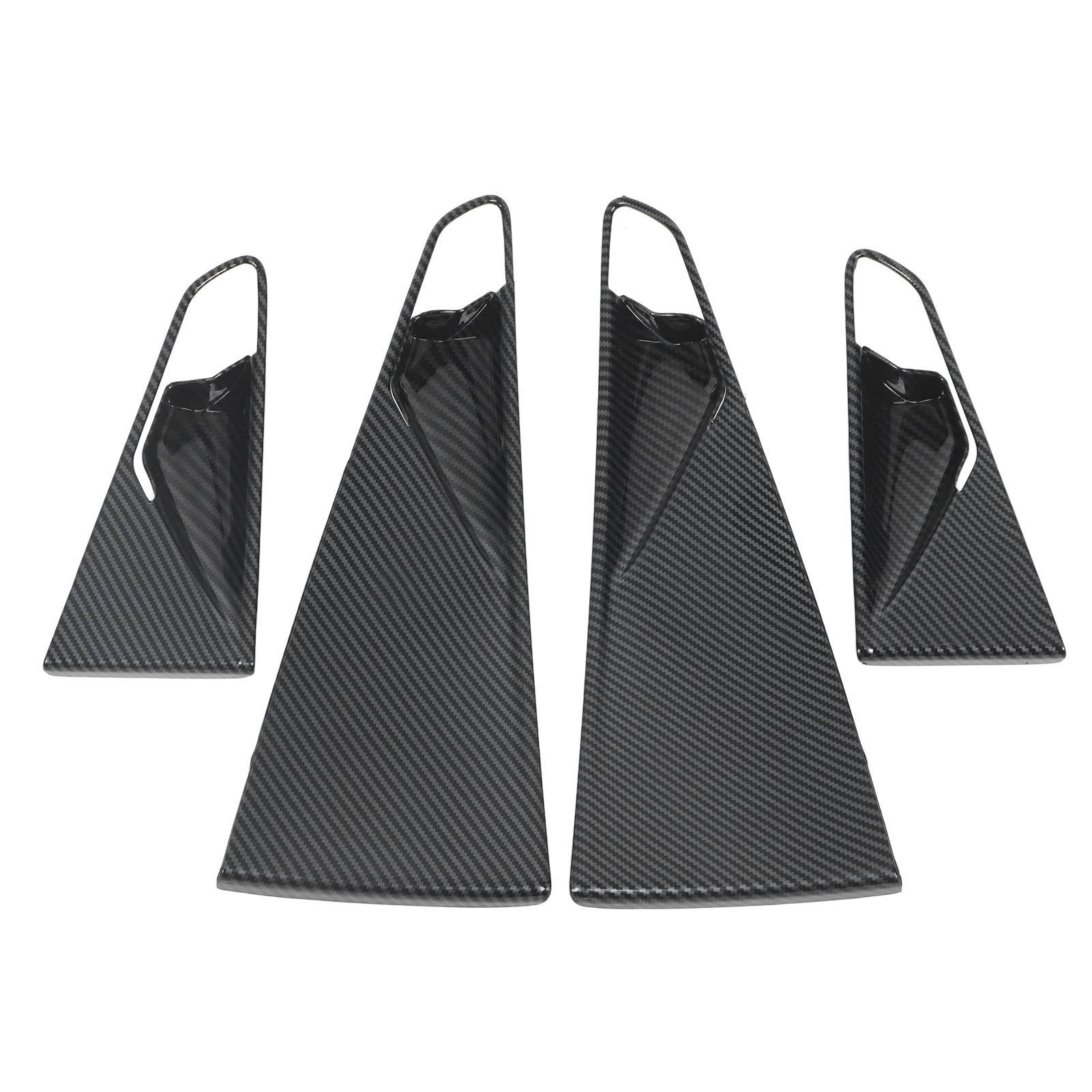 

4 шт. Наклейка на рамку дверной ручки из углеродного волокна для внутренней дверной ручки ID4 Crozz