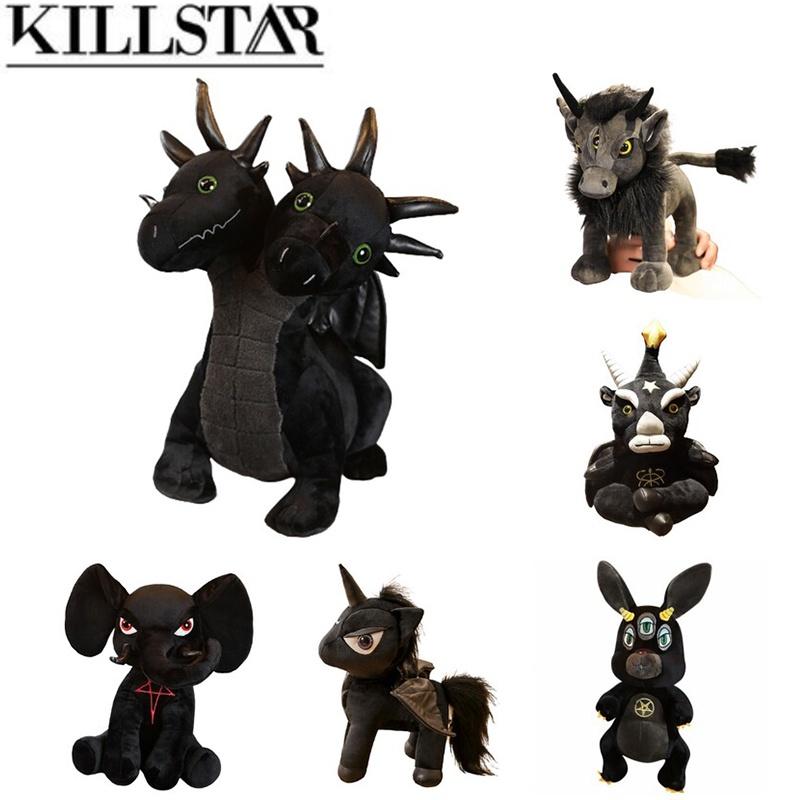 Killstar Plyšová hračka Panenka Jednorožec Anubis Hydra Zvíře Pro Děti A Dospělé Měkká Odolná A Bezpečná