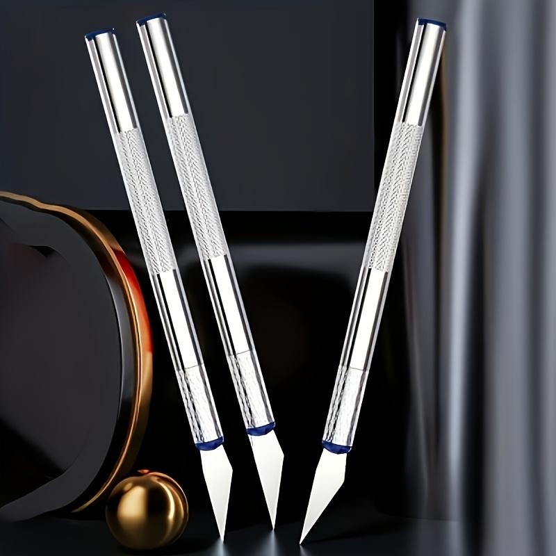 13Pcs Carving Knife Craft Sculpture Paper Cutting Blade Precision Engraving Cutter Non-Slip Hand Tool DIY Art Hobby Repair Set