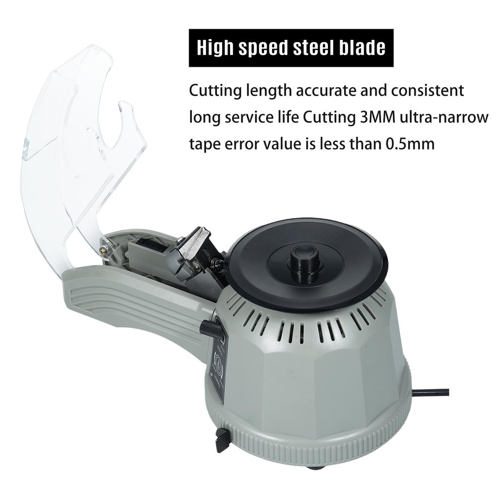 Automatic Tape Dispenser Cutter Electric Rotary Tape Cutting Machine for 253278mm Tape Inner