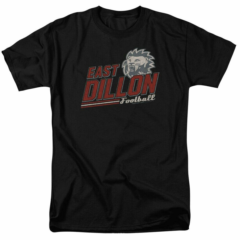 26 Friday Night Lights Athletic Lions Logo T Shirt Mens Licensed Classic TV Black Unisex T-Shirt XXXL