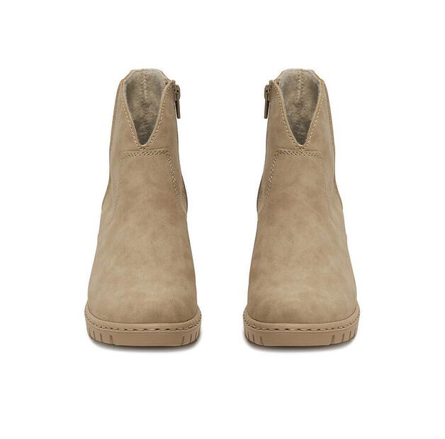 Rieker Y2553-60 Beige Ankle Boots