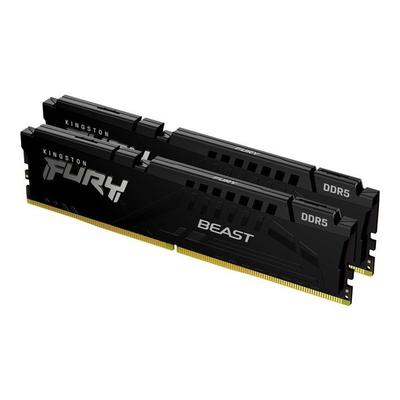 Μνήμη RAM - KINGSTON - FURY Beast - 16 GB (2 x 8 GB) - DDR5 - 6000 MHz CL36