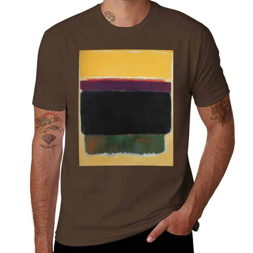 Mark Rothko TShirt animal prinfor boys basketball graphic tees cute clothes designer shirts sweat shirts men