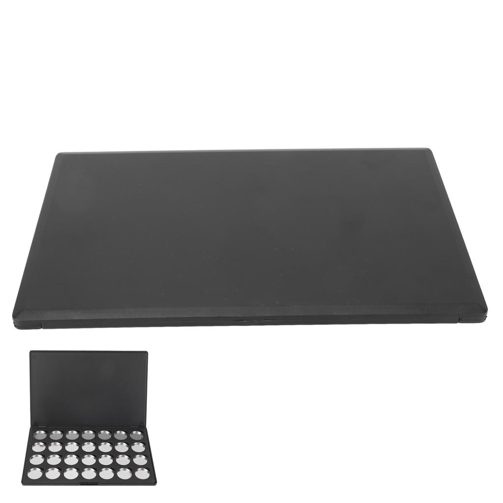 Leere magnetische Lidschattenpalette, tragbare DIY-Make-up-Palette mit runder Metallpfanne für Rouge, 26 mm