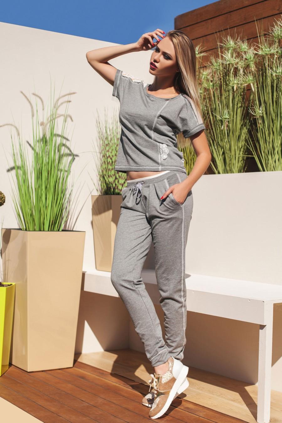 

Блуза Ora (44976) 42(S) сірий