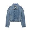 2026 spring new product European and American cross-border women's clothing street fashion loop with denim jacket w085 375562