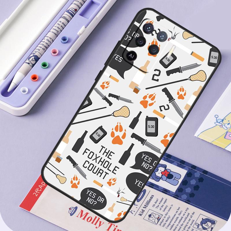 

The Foxhole Court Case For OPPO A53 A31 A5 A9 A52 A72 A15 A83 A91 A93 A54 A74 A94 Find X3 Lite X5 Pro Cover OPPO A94 5G
