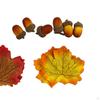 Artificial Pumpkins Decoration Set Home Decor for Party Fall Autumn Tabletop