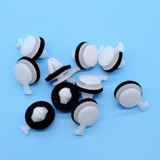 10pcs Car Front Wind Shield A Pillar Trim Clips LR053837 For Land Rover LR3 LR4