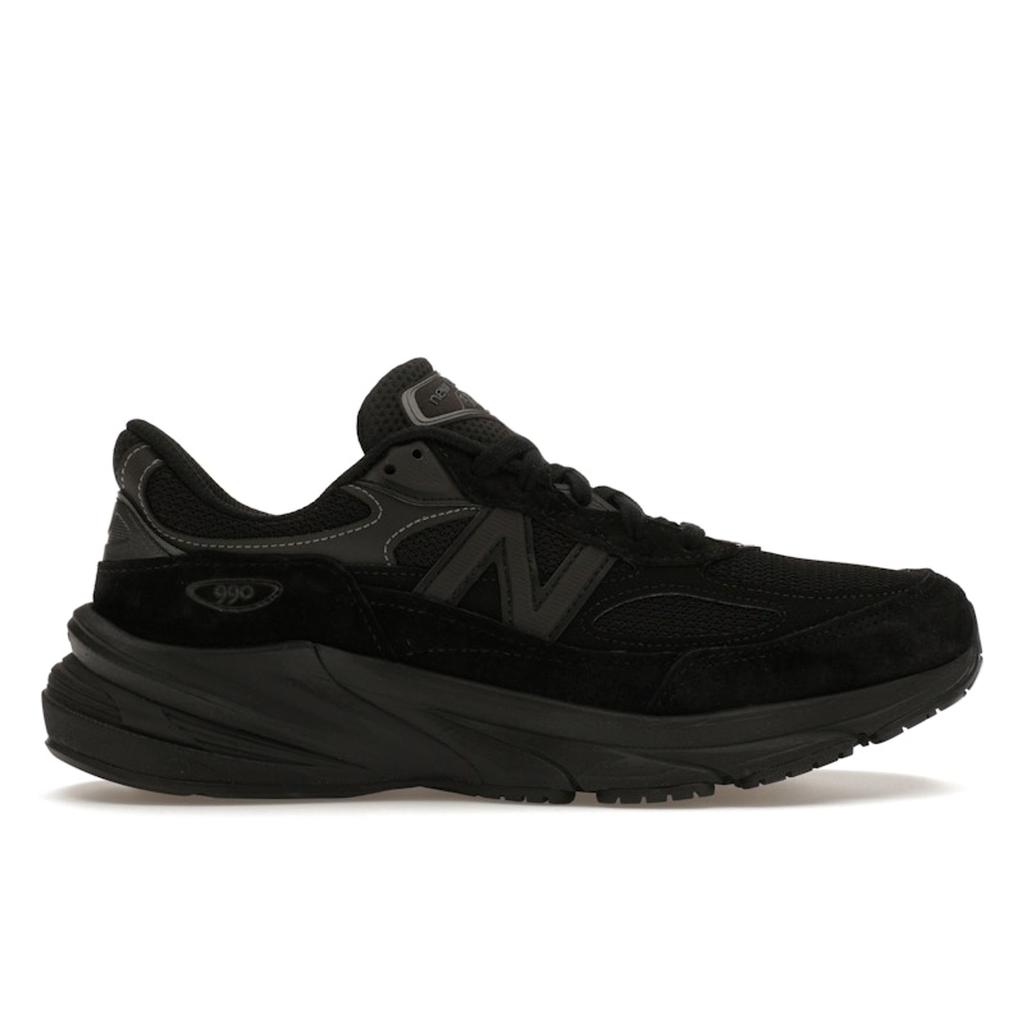 New Balance 990v6 Made In USA Triple Black Men Sneakers U990BB6