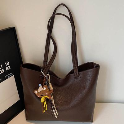 Korean Version of Fashionable Large-capacity Bag Women's 2025 New Trendy Korean Niche Tote Bag Simple Shoulder Bag Underarm Bag