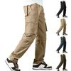 Men's And Women's Work Pants Outdoor Work Fishing Camping Waterproof Wear-resistant Multi-Pocket Work Pants (Detachable)