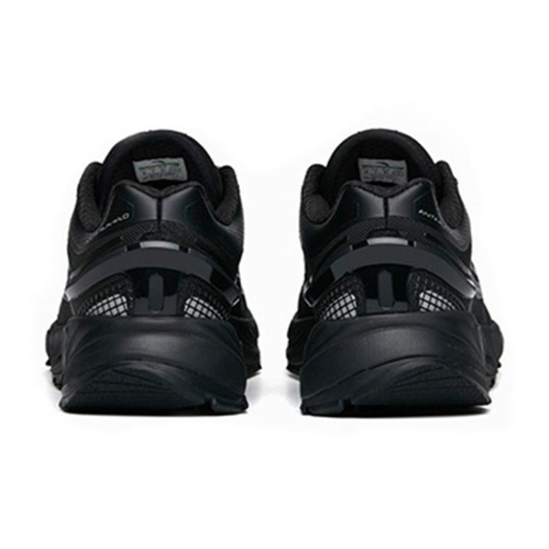 Anta Non-slip Wear-resistant Shock Absorption Low-Top Running Shoes Men's Black Sneakers 112145525-4