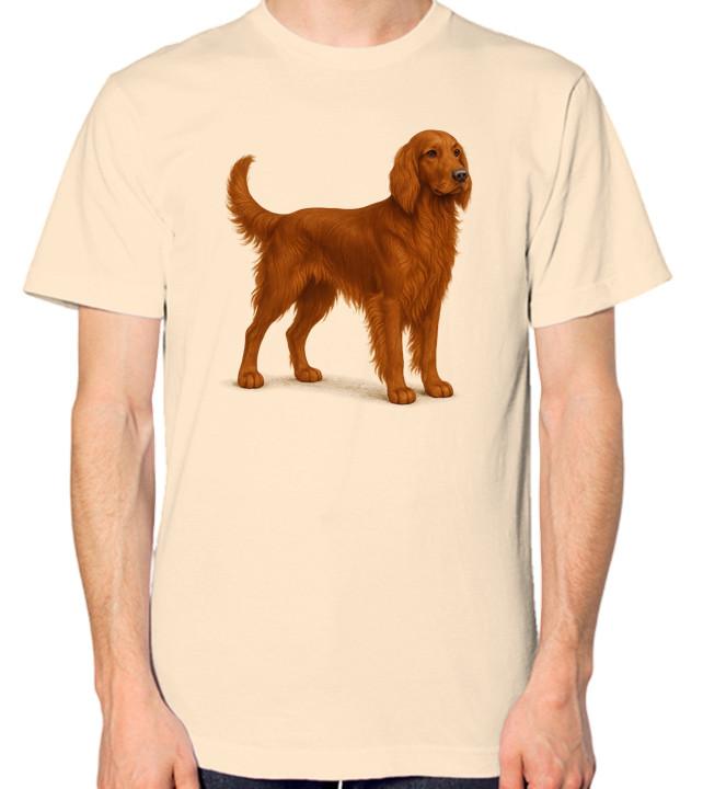 Irish Setter Dog Unisex T-Shirt L