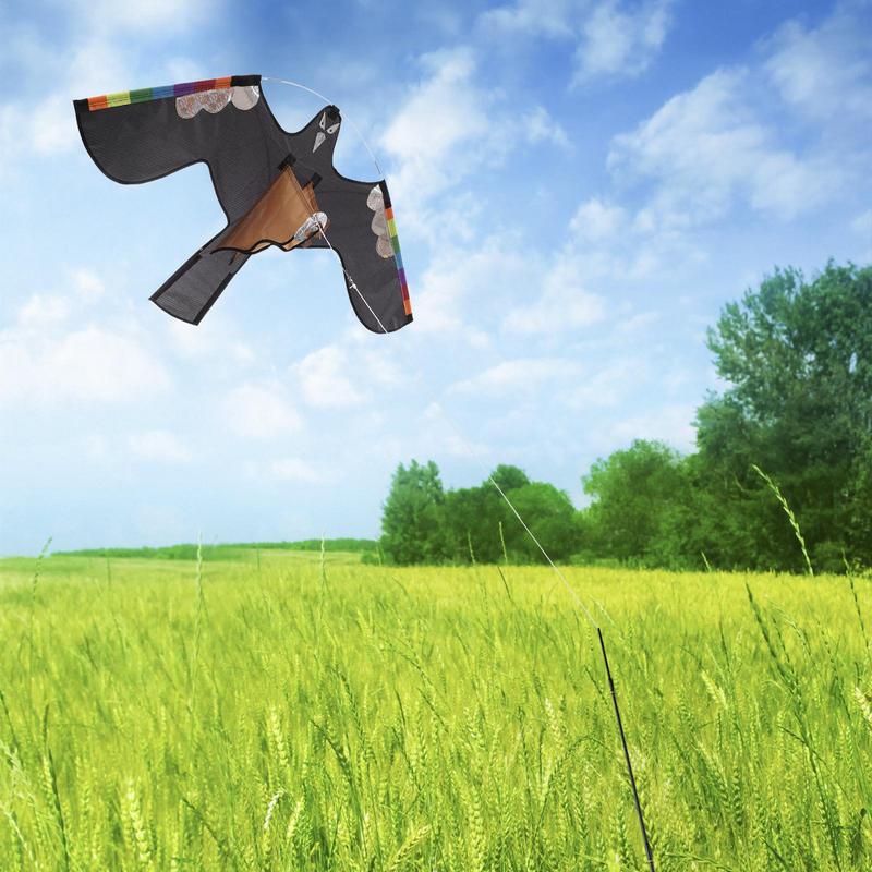 

Bird repelling Eagle Kite Laser splicing bird removal kite for Garden Yard Farm Protect Plants Eagle Paddy Field Kites CHINA
