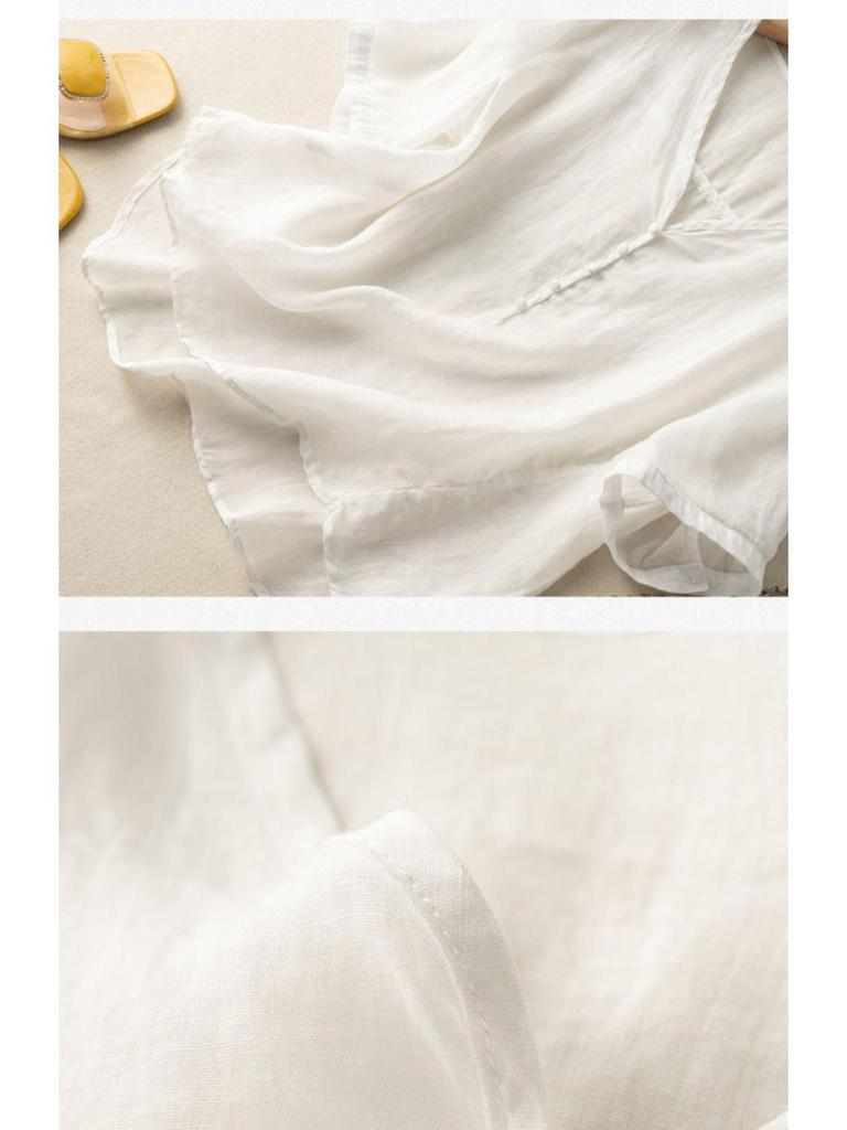 2024 Women's Casual V-Neck Slimming Solid Color Loose T-Shirt