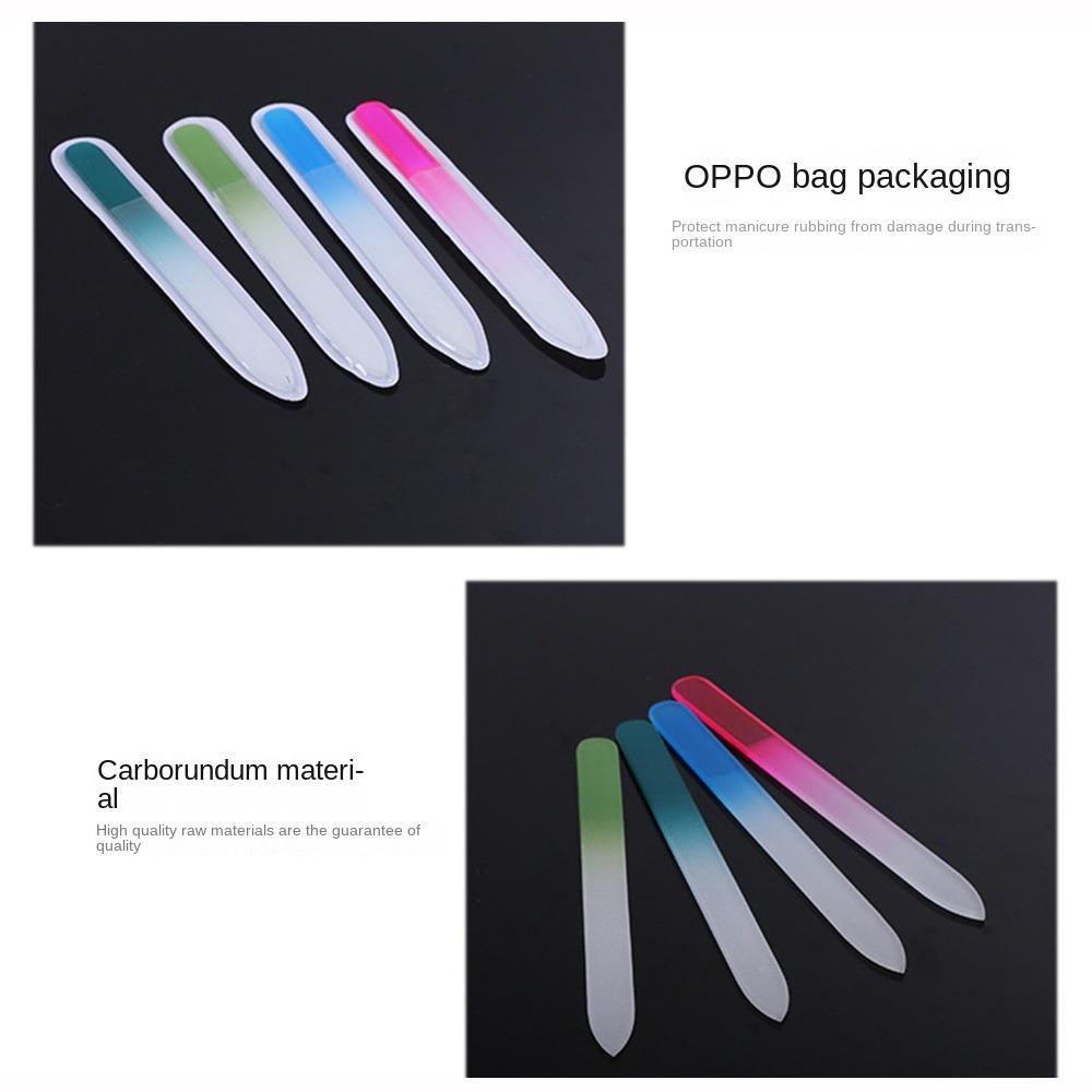 Colorful Nail File Durable Polishing Stick Portable Nail Polishing Strip Nail Salon