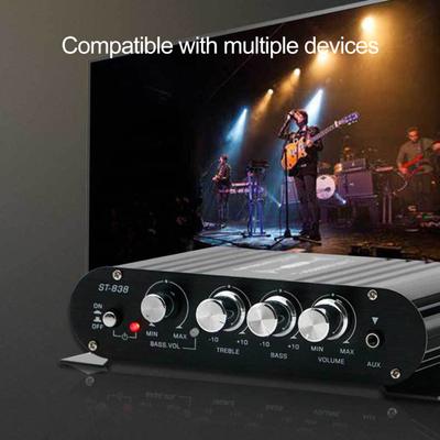 Car Bluetooth-compatible Audio Amplifier Sound Adjustable Universal High Compatibility Audio Speaker Amplifier Module