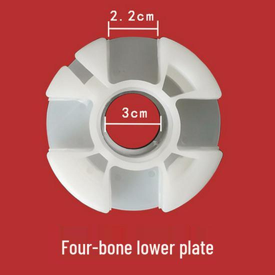 Zestaw parasoli przeciwsłonecznych: Nakrętka, Rama, Osłona ochronna, Duży korek, Tarcze górna/środkowa/dolna, Tuleja, Dolna sekcja słupka