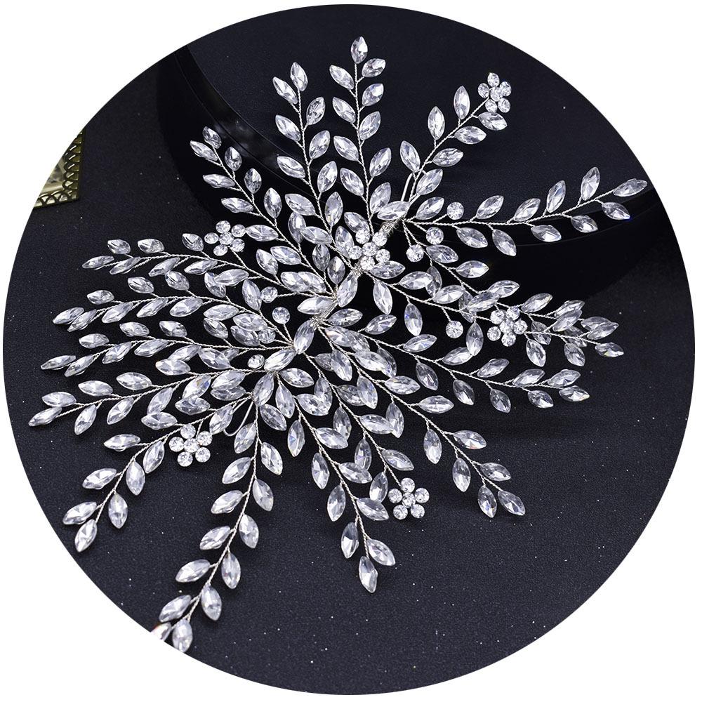 Europäischer und Amerikanischer Strass Braut Haarschmuck A422