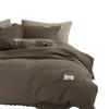 Waffle Weave 4-Piece Set: Modern Style, 60s Pure Cotton, Solid Color Bed Sheets, Pure Cotton Duvet Cover, Light Luxury Bedding