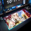 Mingguang Mouse Pad RGB Gaming Mousepad Big LED Pad PC Desk Mat Luminous Mouse Pad Large Keyboard Mats Table Rug With Backlit