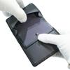 Inden Bifold Billfold Black with Black Gourd [Inden-ya] Wallet, Z, Thin, Deerskin, Lacquer, Pattern, 2013-01-007
