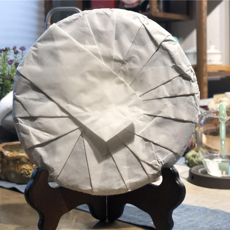 Чай Пуэр Хайвань Бык Зодиак Шэн 2021 Цзы Руй Бен Бен Сувенирный сырой чай Пуэр 400г — фото 9