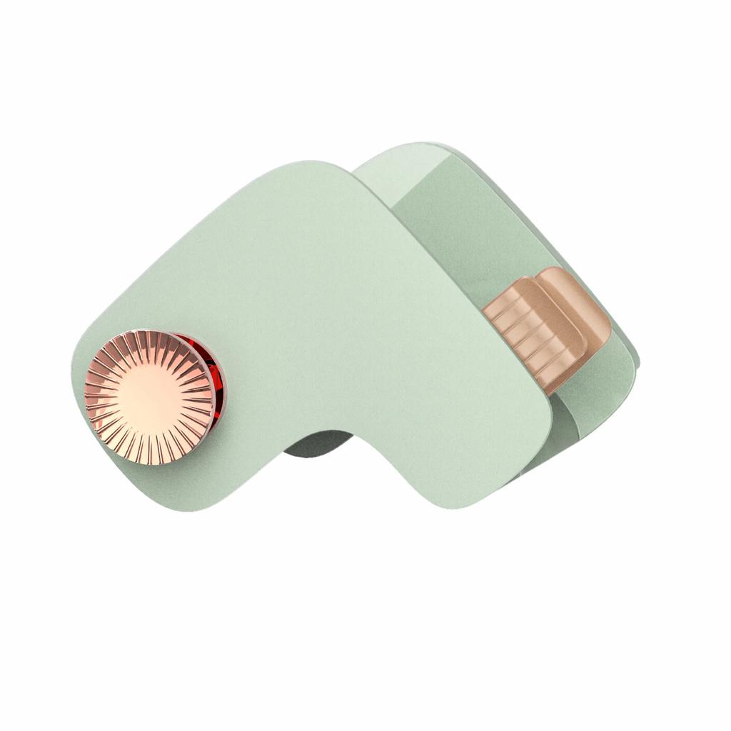 Hårtork Plattång Hållare Väggmonterad hylla med starkt baklim för badrum utan borrtrådshängare starkt lim