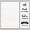 A5/B5 Detachable PP Student Notebook, Loose-leaf Multi-hole Binder