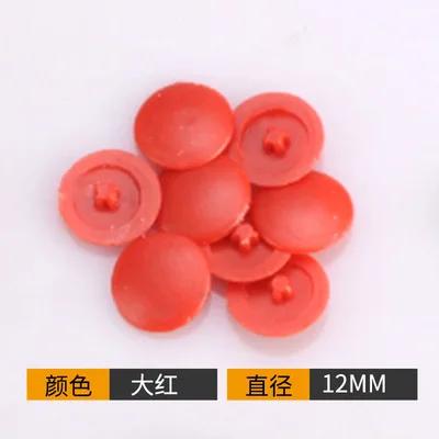 100pcs/bag Self-tapping Screws Decor Cover Plastic Nuts Bolts Covers Exterior Protective Caps Furniture Hardware Decor Cover
