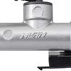 Daytona NISSIN Motorcycle Clutch Master Silver Clear 61748 Cylinder, Horizontal, 14mm, Body/Buffed Lever,