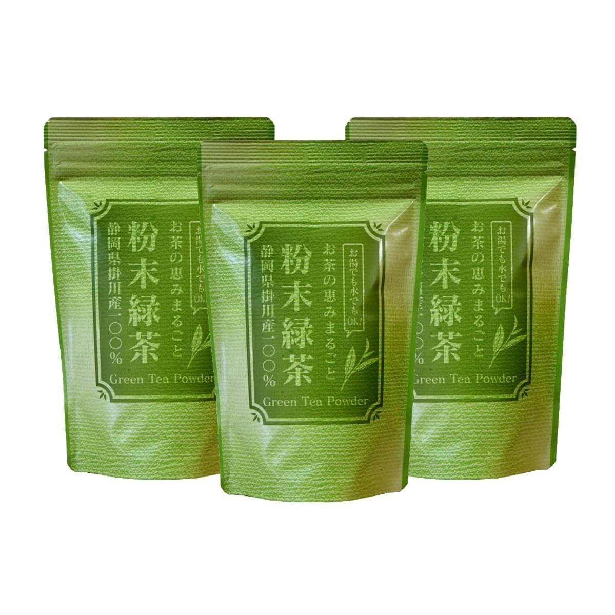 Powdered green tea 200g x 3