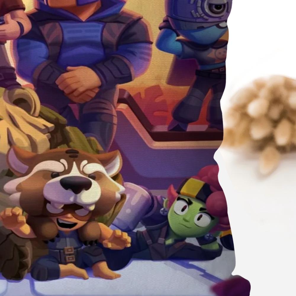 Battle mobile game s-stars game Pillow Case Square Pillow Bedroom Sofa Leisure Comfort Cushion Living Room Home Decoration 40X40