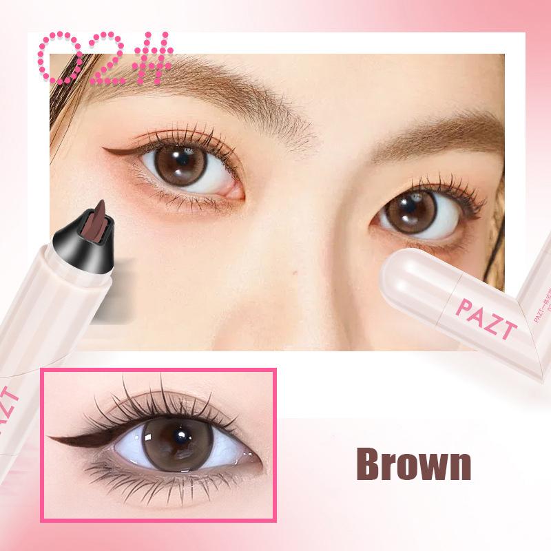 

Eyeliner Stamp Pen Natural Fast Drying Lazy Double Head Eyeliner Pen Waterproof Liquid Eye Liner Pen Extended Eye Tail Makeup