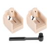 2PCS Record Player Needles Replacement Turntable Needles with Stylus Cleaning Brush for AT LP60 AT P