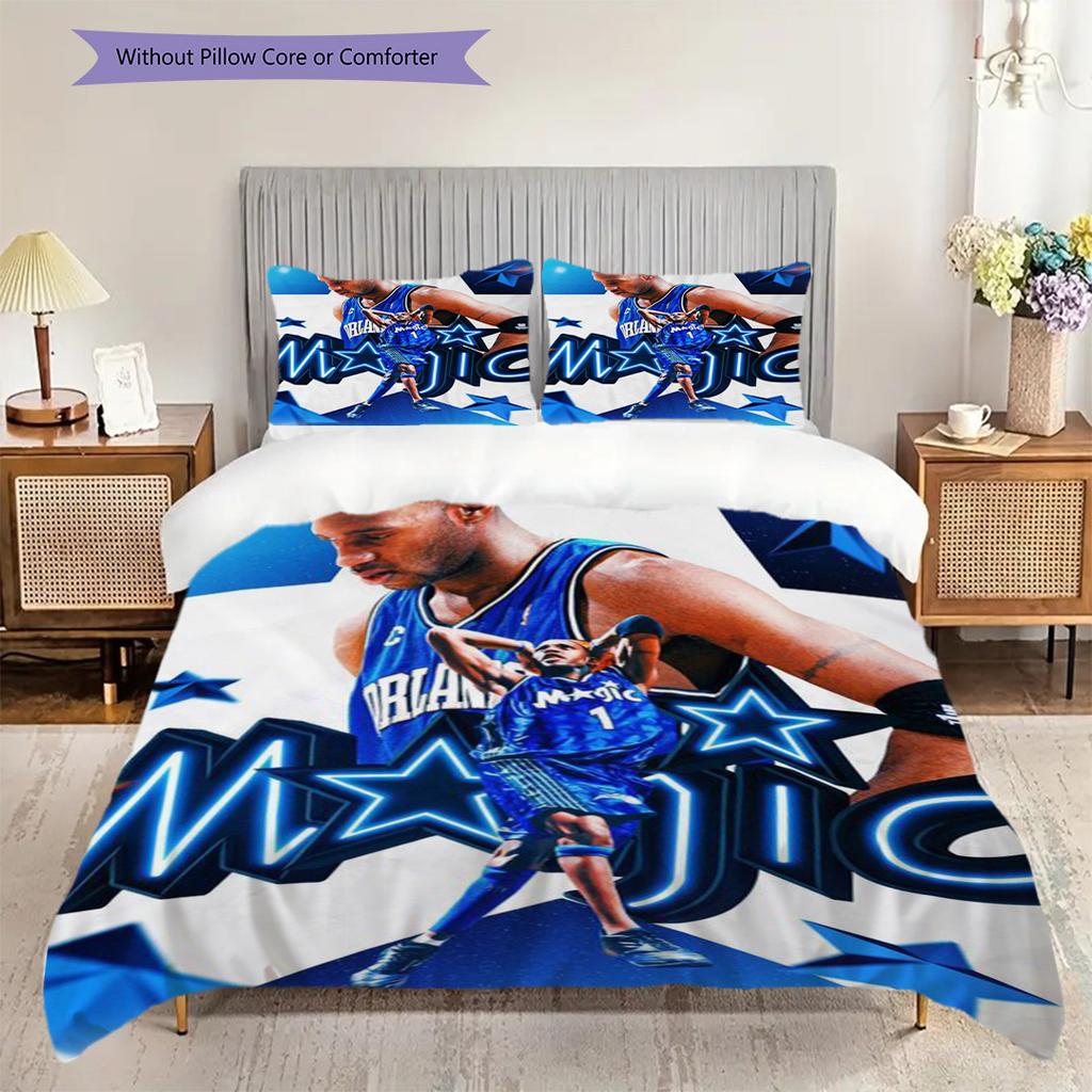 Dallas Mavericks Basketball Spirit Three-piece set(1 * duvet cover + 2 * pillowcase, without core)Christmas birthday gift Bedding set