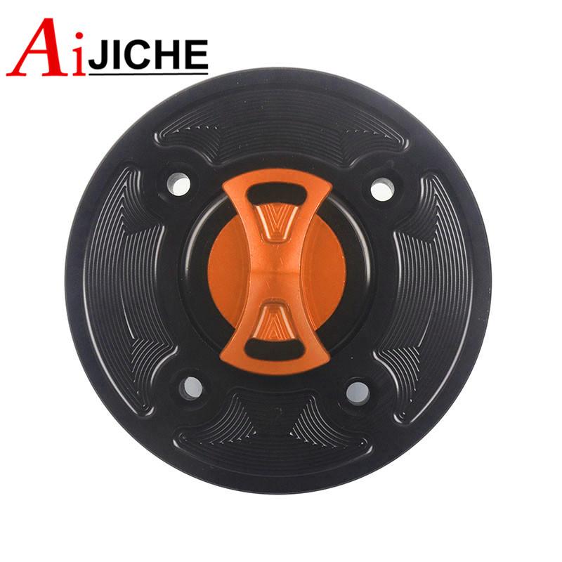 For KAWASAKI NINJA 650 NINJA 400 Z400 Z650 Z900 ZX-6R Versys-X300 Motorcycle CNC Fuel Tank Cap Gas Oil Tank Cover Petrol