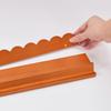 4Pcs Wooden Mahjong Rack with Detachable Magnetic Pusher Scalloped Edge American Mah Jongg Tile Holder Push Ruler Mahjong Accessories