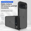 Simple Skin Friendly Ultra-Thin Plain Phone Cases For Google Pixel 10 9A Pro XL Shockproof Matte Clear TPU Protective Back Cover