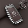 Zinc Alloy Car Key Case Protection Cover Shell Fob For Volkswagen VW Polo Golf7 MK7 Tiguan Passat Jetta E-golf MK2 T-roc T-cross UF6