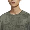 Running T Shirt Men's Green FZ0584-053