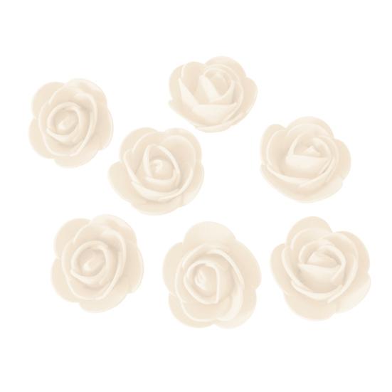 500 Pcs Mini Artificial Foam Rose Bulk Small Rose Flower Head for DIY Flower Arrangement Wall Garland Backdrop Wedding Bridal Shower Decor