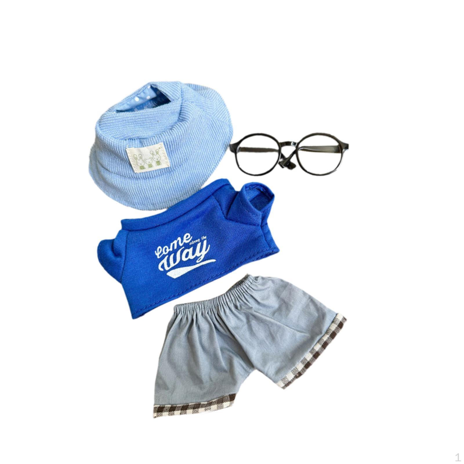 

Кукольная одежда 15 см, милый костюм, брюки, наряды для плюша Style D