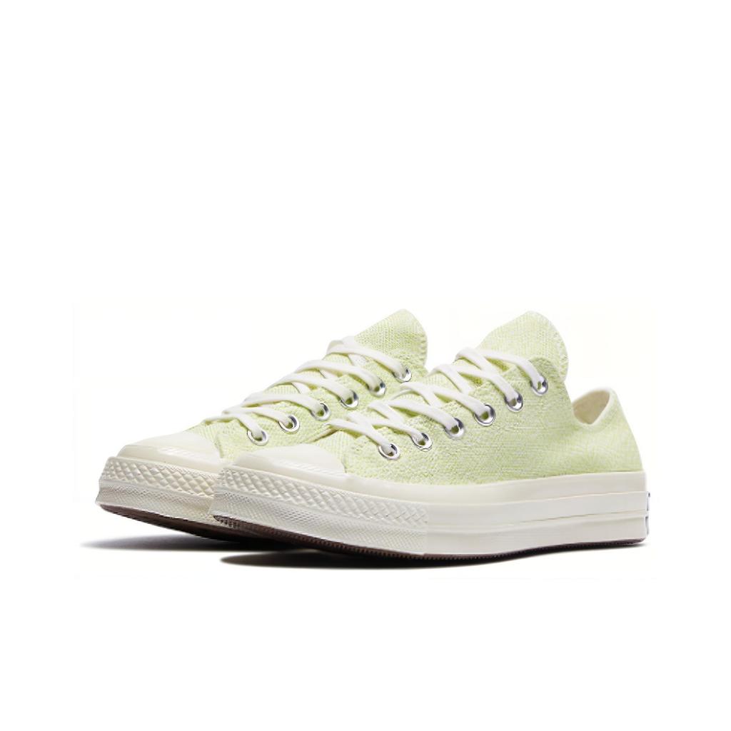 Converse Chuck 1970s Comfortable Daily Low Top Canvas Shoes Women Sneakers White Green 564131C