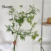 Atmosphere Enhancing Floral Decor Bamboo Tree Branches, Long Stems Faux Greenery, Artificial Plants, Leaves Elegant Zen Style Soft Decoration