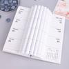 A6 Notebook Planner For Daily Plan English Student Stationery With Key Words Calendar Organizer Notebooks Premium