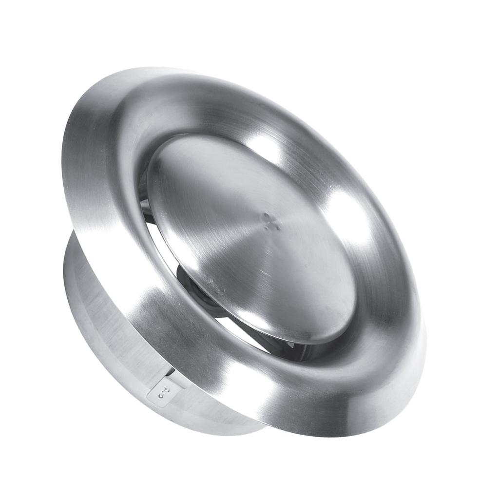 3 Sizes Adjustable Wall Ceiling Home Stainless Steel Air Vent Round Ventilation Duct Cover New